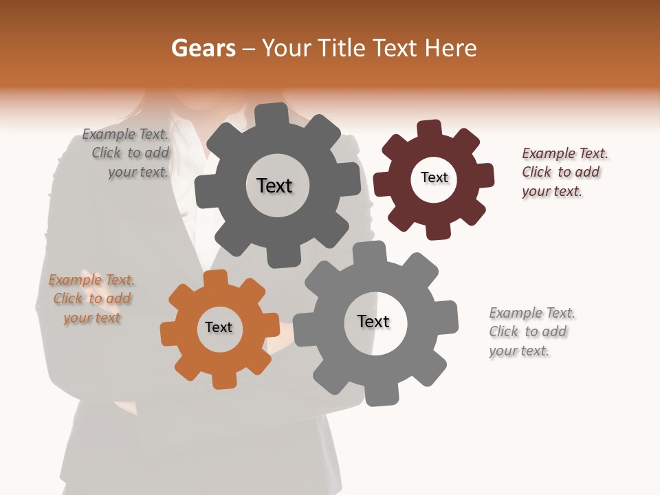 Body Tail Glamour PowerPoint Template