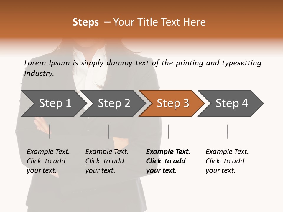 Body Tail Glamour PowerPoint Template