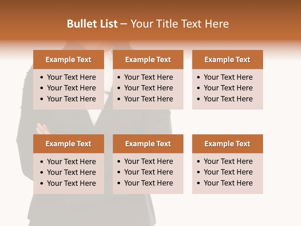 Body Tail Glamour PowerPoint Template