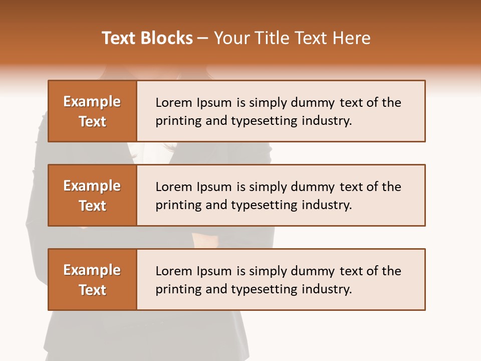Body Tail Glamour PowerPoint Template