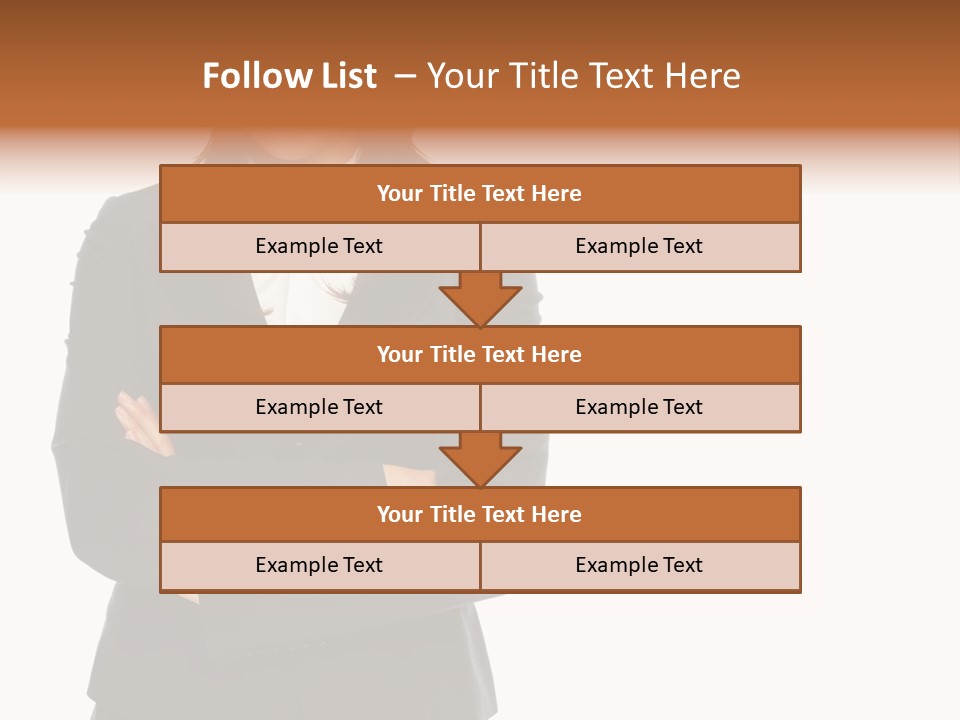 Body Tail Glamour PowerPoint Template