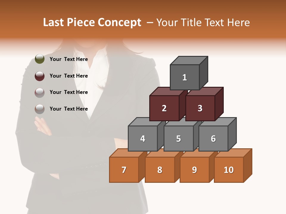 Body Tail Glamour PowerPoint Template