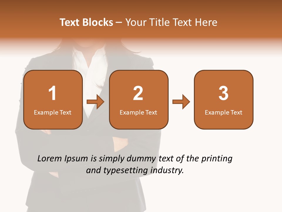 Body Tail Glamour PowerPoint Template