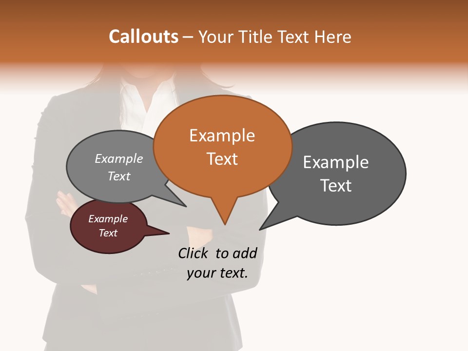 Body Tail Glamour PowerPoint Template