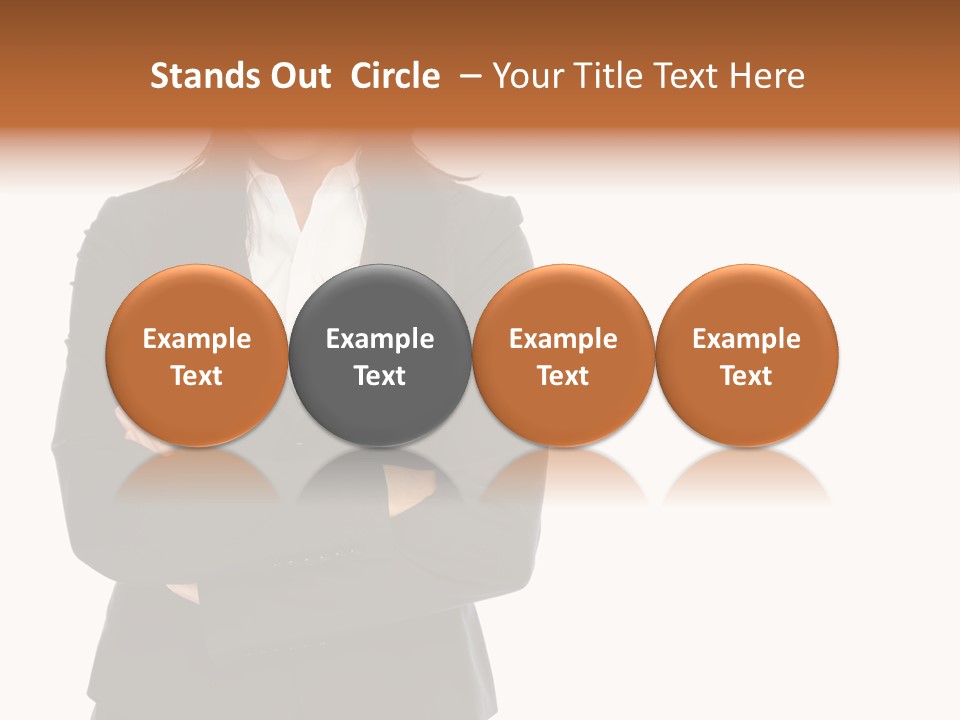 Body Tail Glamour PowerPoint Template