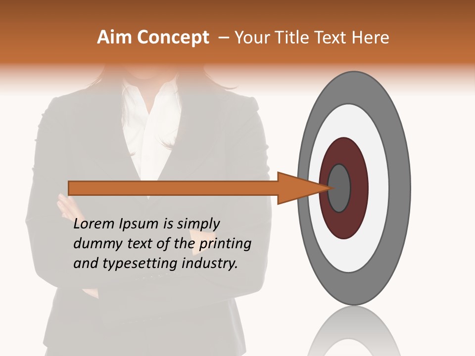 Body Tail Glamour PowerPoint Template