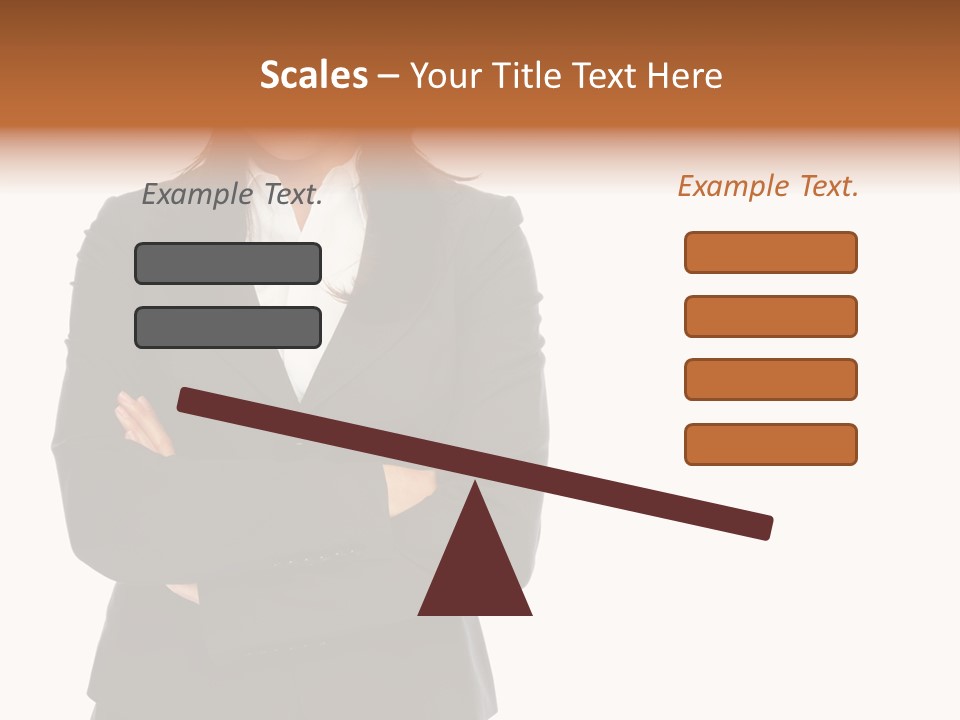 Body Tail Glamour PowerPoint Template