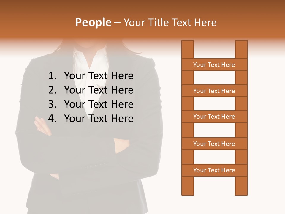 Body Tail Glamour PowerPoint Template