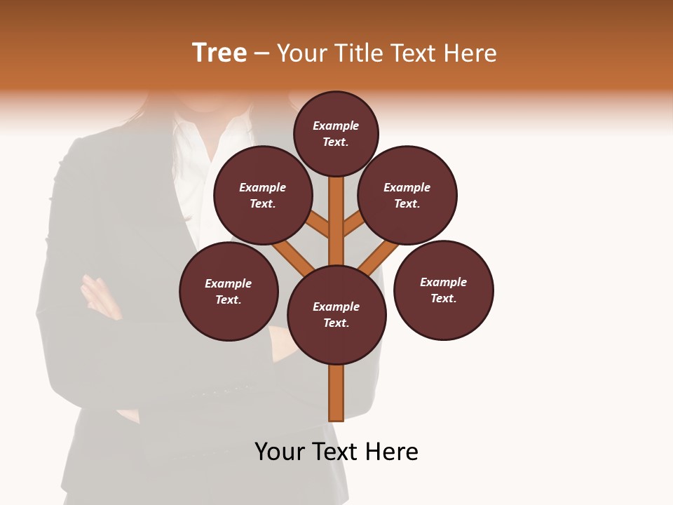 Body Tail Glamour PowerPoint Template