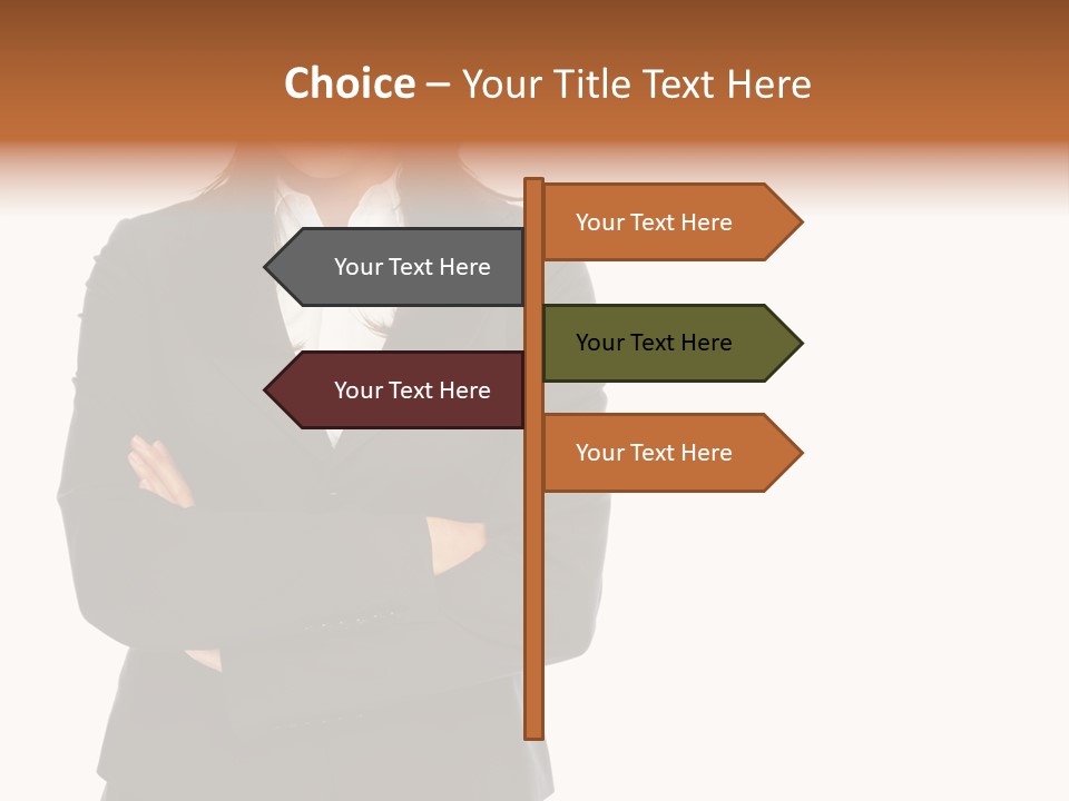 Body Tail Glamour PowerPoint Template