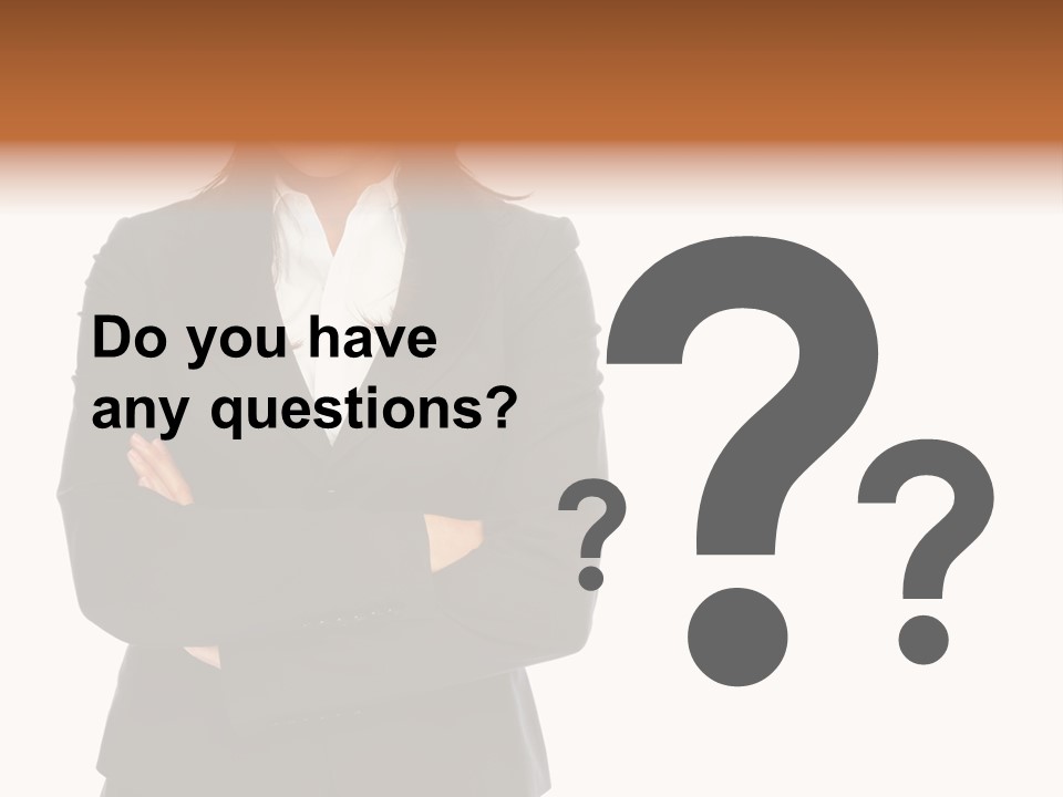 Body Tail Glamour PowerPoint Template