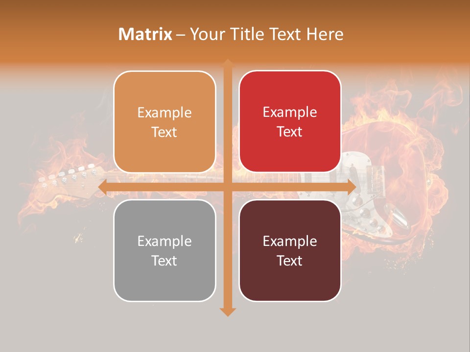 Roll Smoke Artistic PowerPoint Template