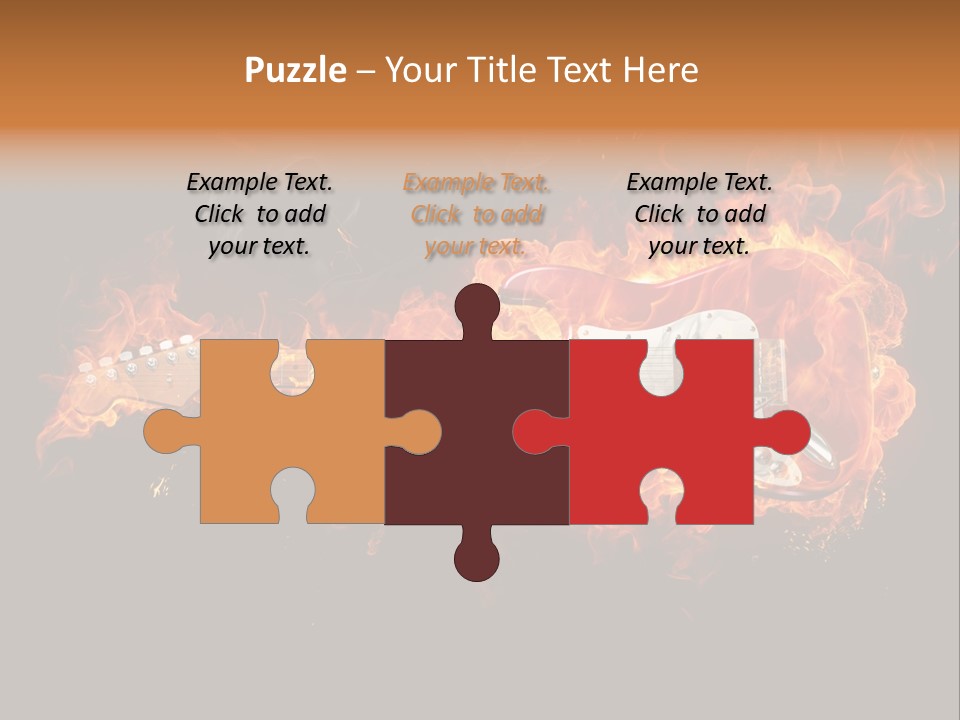 Roll Smoke Artistic PowerPoint Template