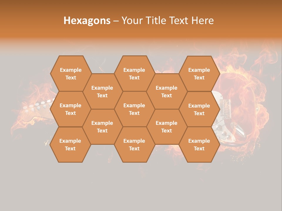 Roll Smoke Artistic PowerPoint Template