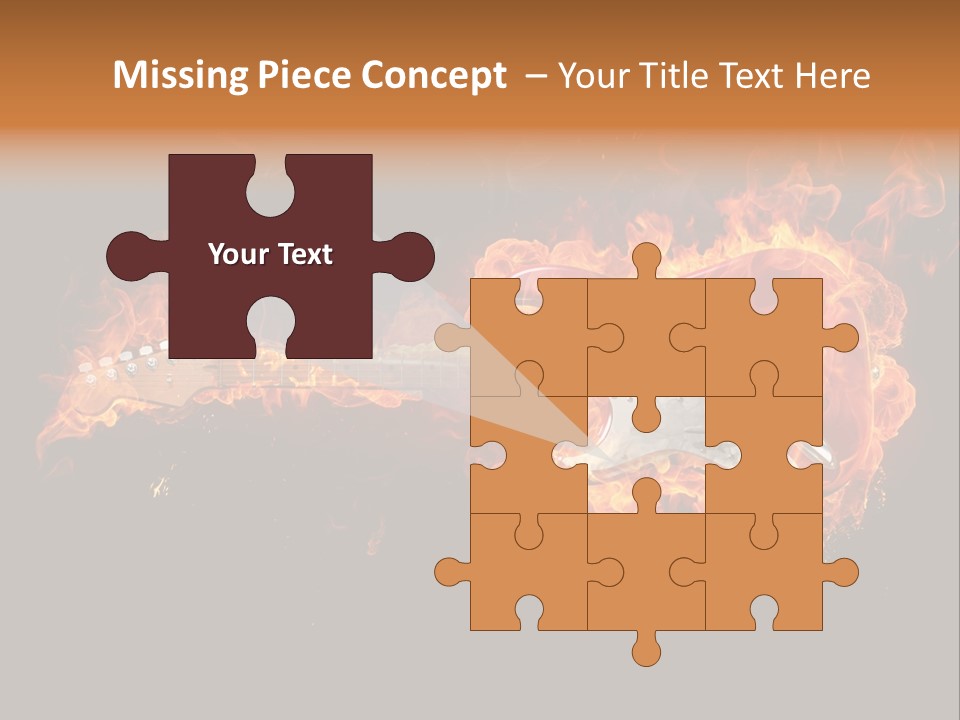 Roll Smoke Artistic PowerPoint Template