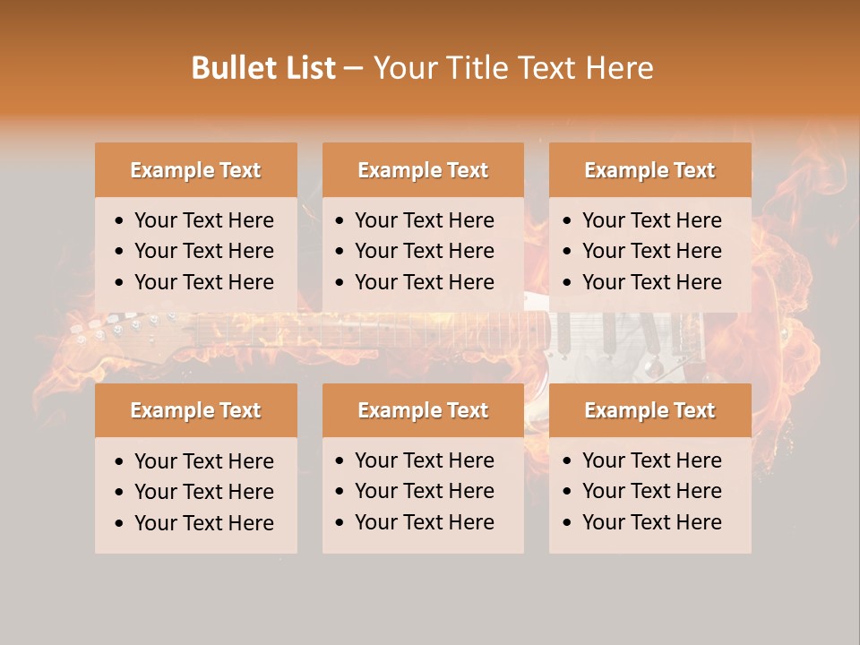 Roll Smoke Artistic PowerPoint Template