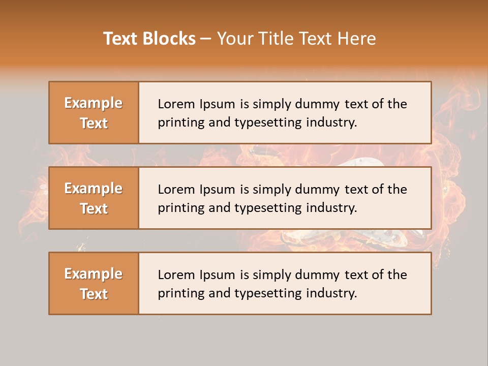 Roll Smoke Artistic PowerPoint Template