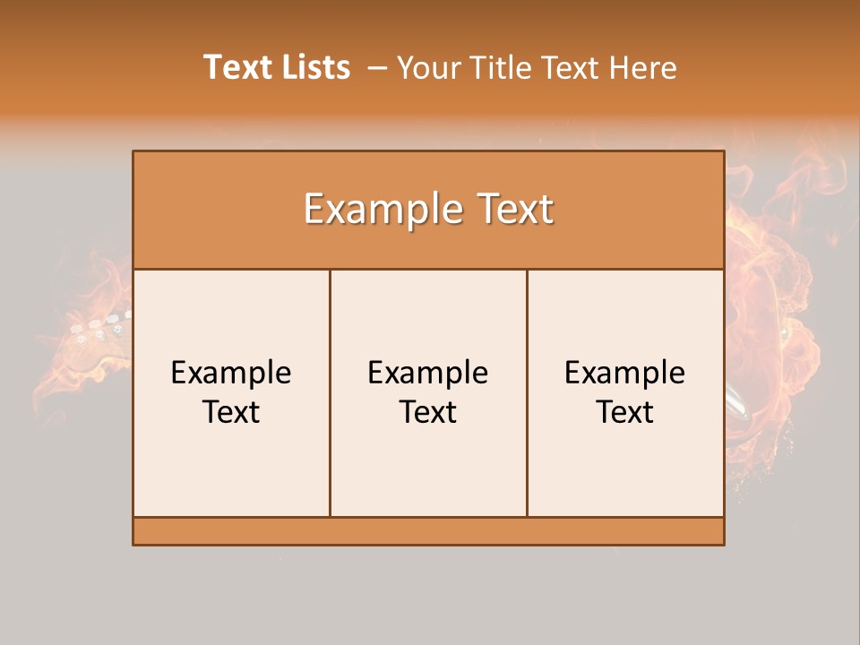 Roll Smoke Artistic PowerPoint Template