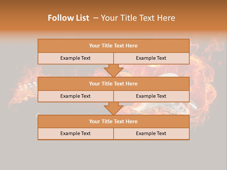 Roll Smoke Artistic PowerPoint Template