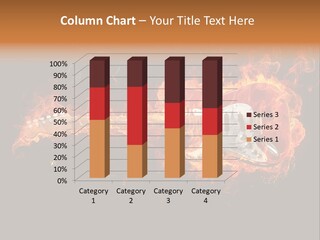 Roll Smoke Artistic PowerPoint Template