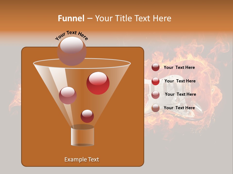 Roll Smoke Artistic PowerPoint Template