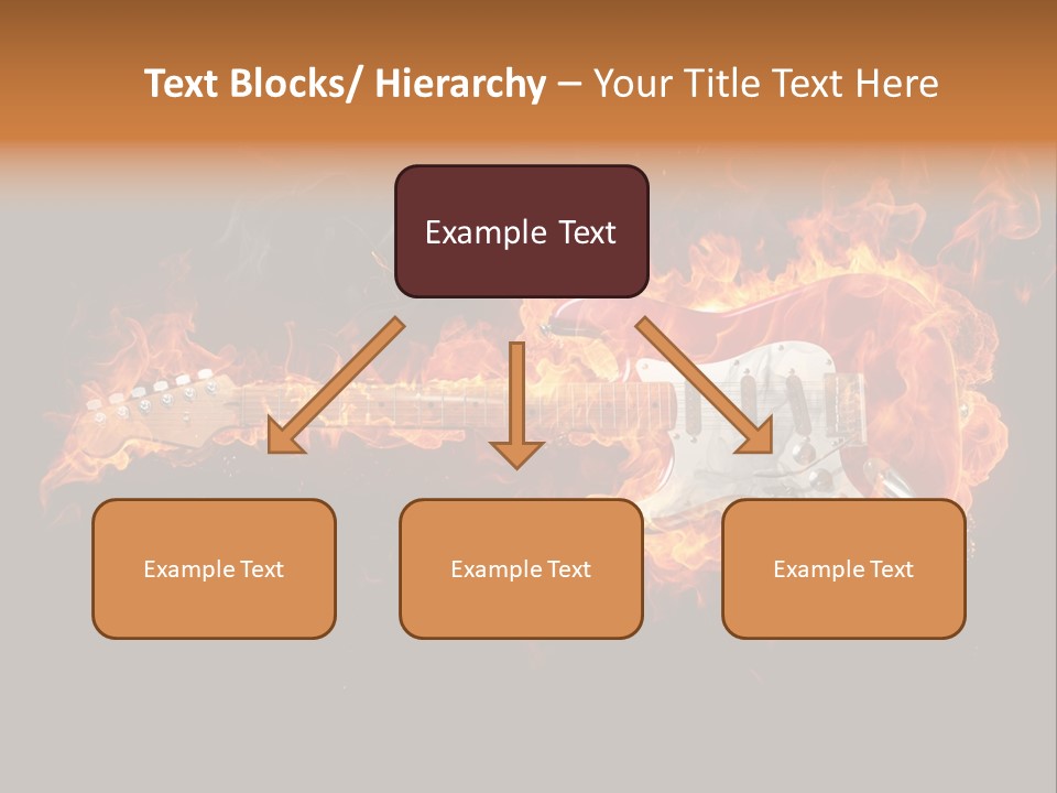 Roll Smoke Artistic PowerPoint Template