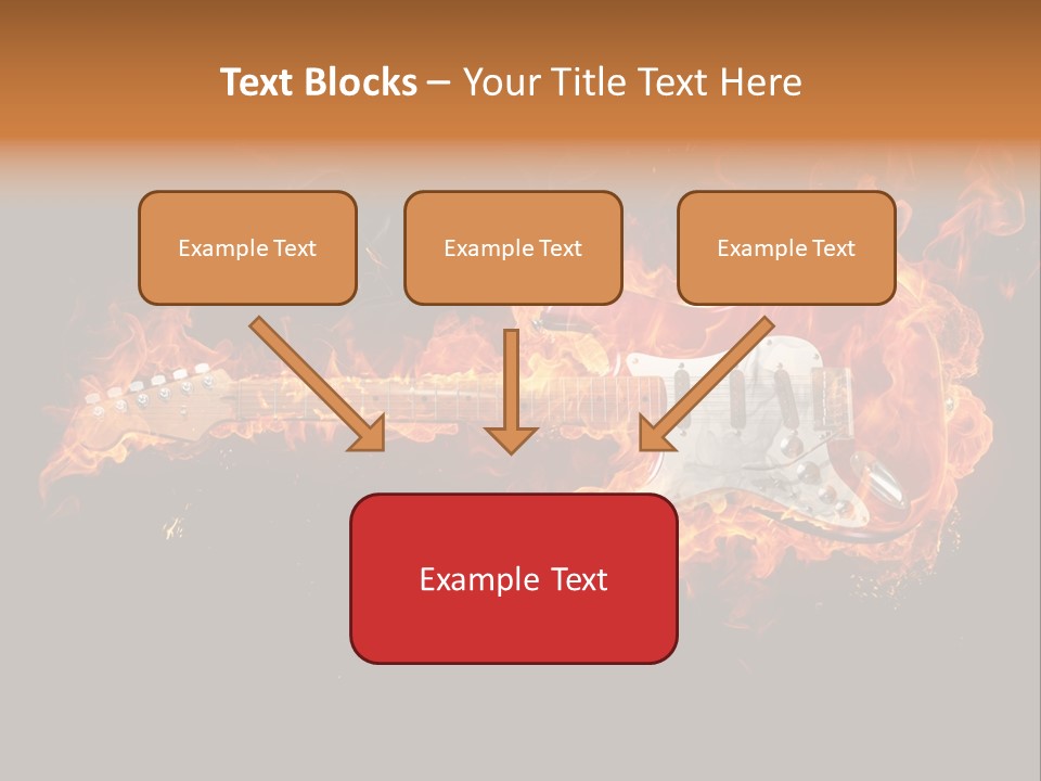 Roll Smoke Artistic PowerPoint Template