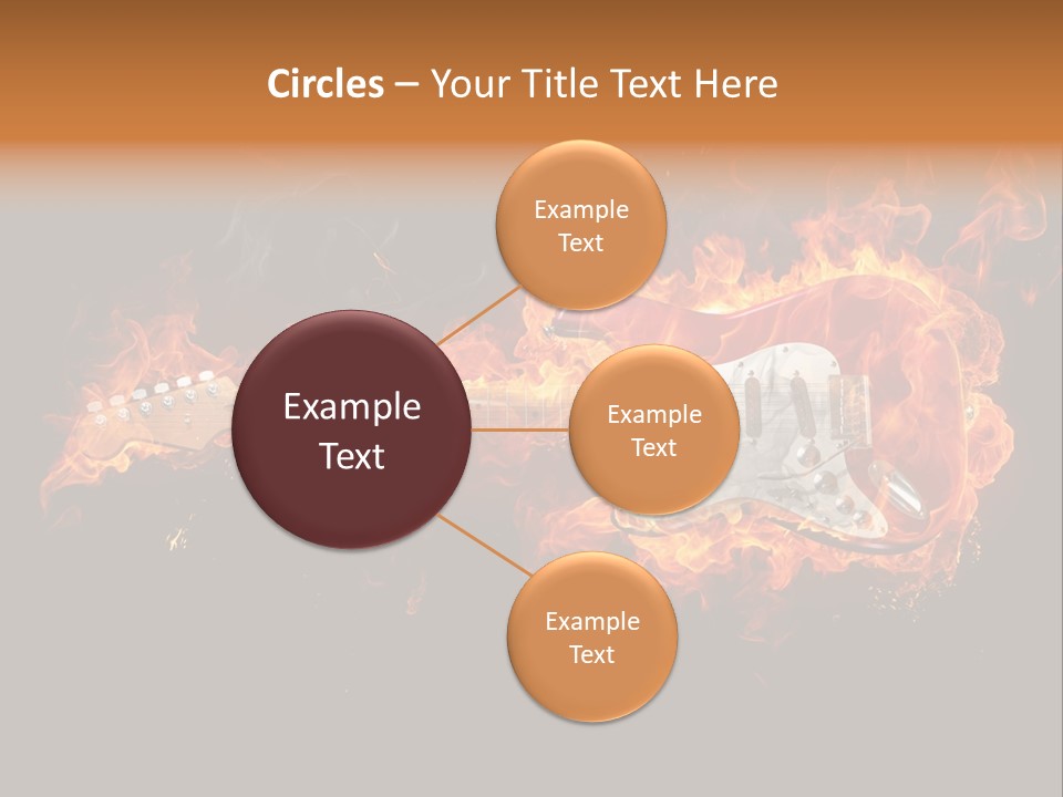 Roll Smoke Artistic PowerPoint Template