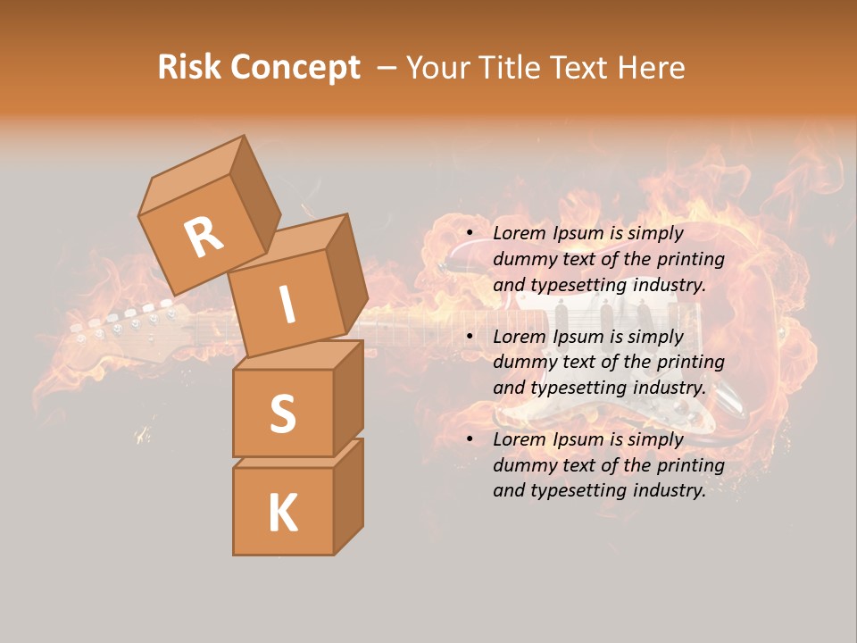 Roll Smoke Artistic PowerPoint Template