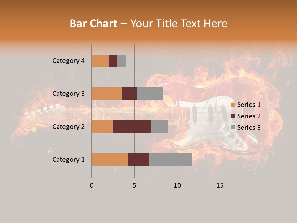 Roll Smoke Artistic PowerPoint Template