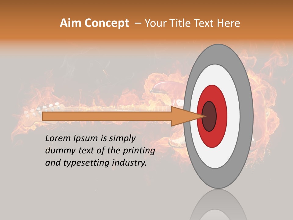 Roll Smoke Artistic PowerPoint Template