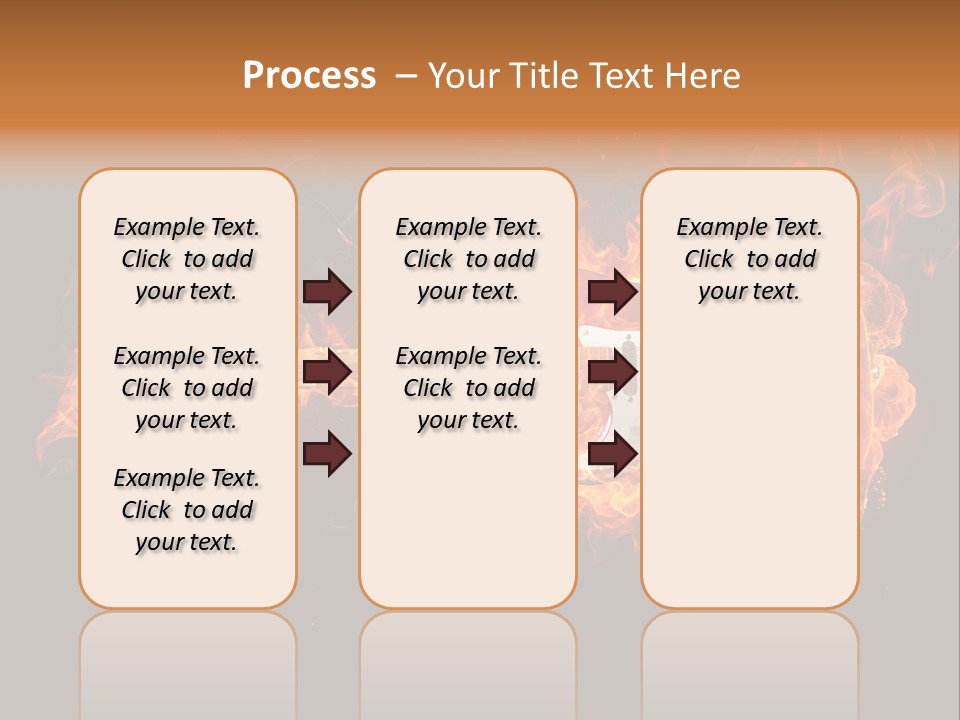 Roll Smoke Artistic PowerPoint Template
