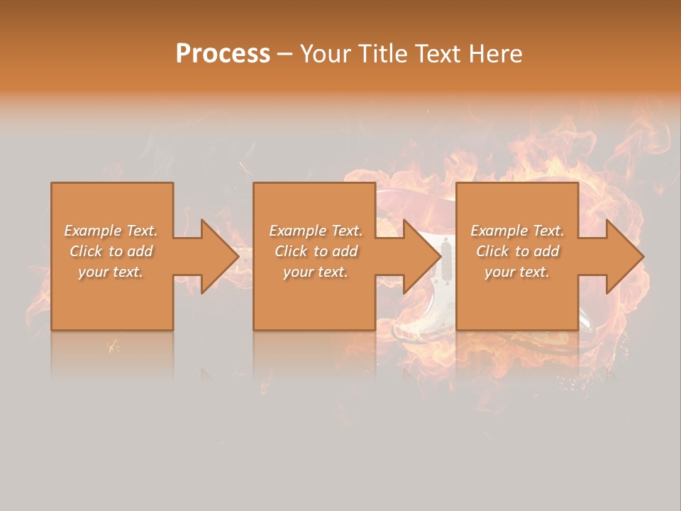 Roll Smoke Artistic PowerPoint Template