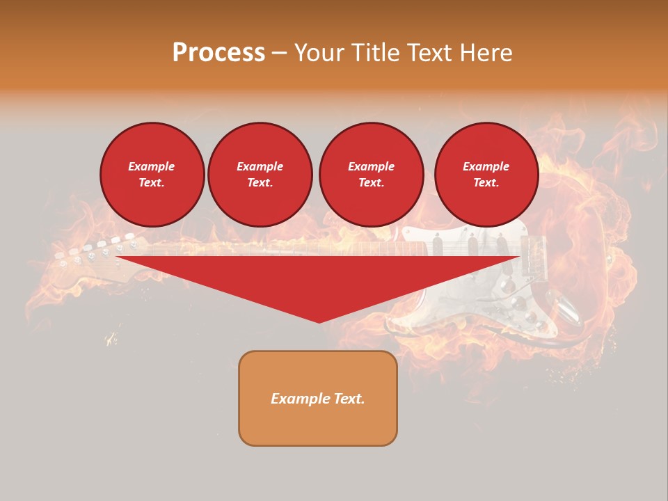 Roll Smoke Artistic PowerPoint Template