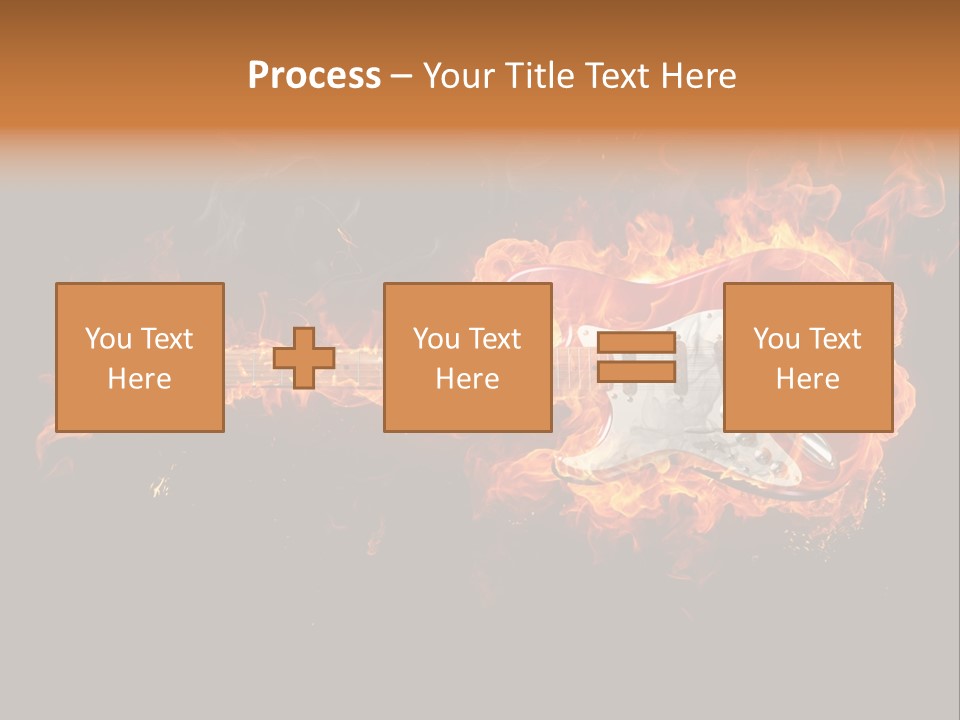 Roll Smoke Artistic PowerPoint Template