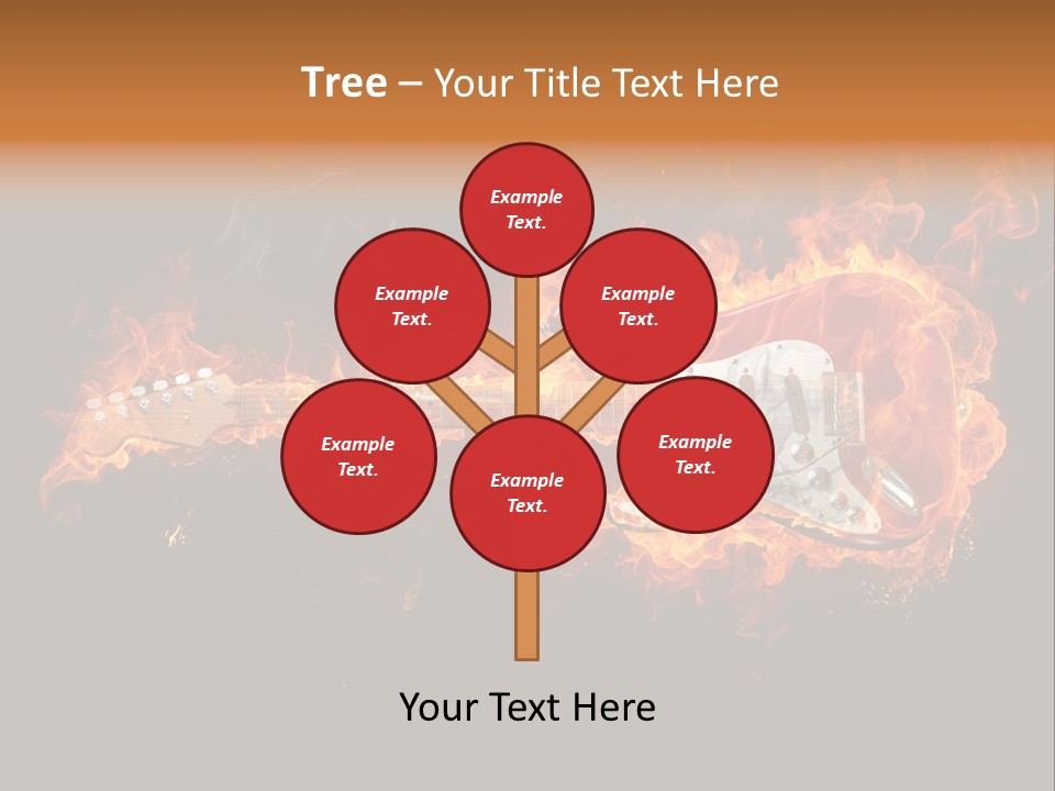 Roll Smoke Artistic PowerPoint Template