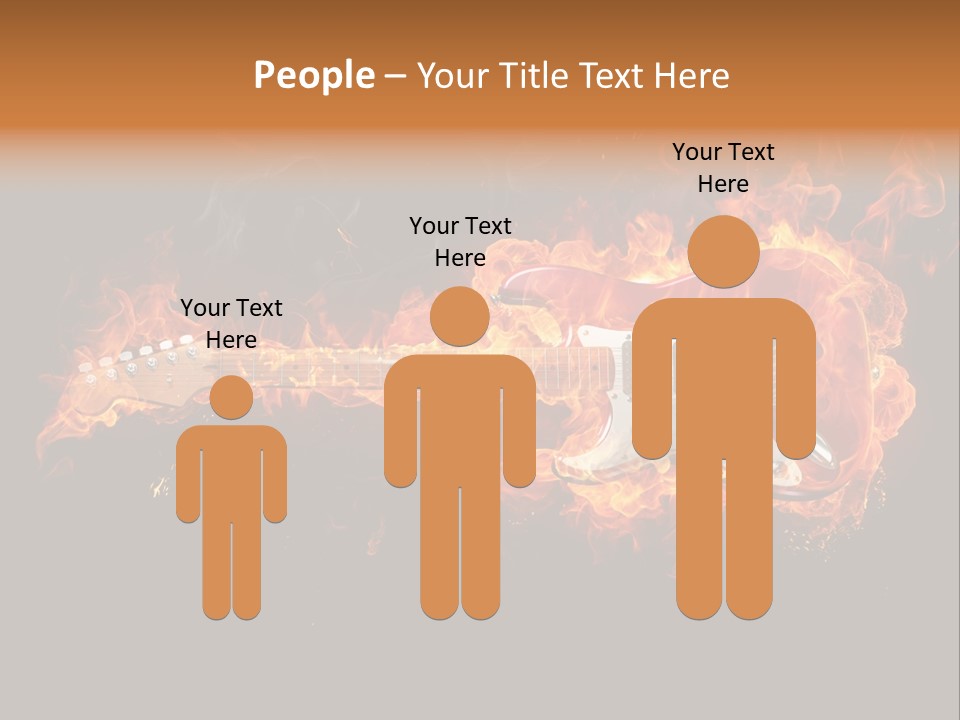 Roll Smoke Artistic PowerPoint Template