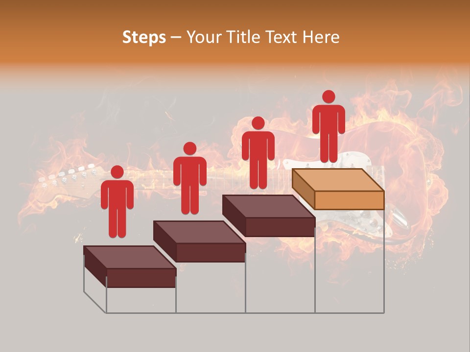 Roll Smoke Artistic PowerPoint Template