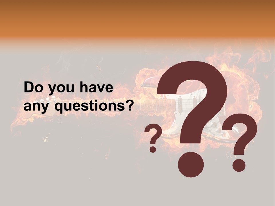 Roll Smoke Artistic PowerPoint Template