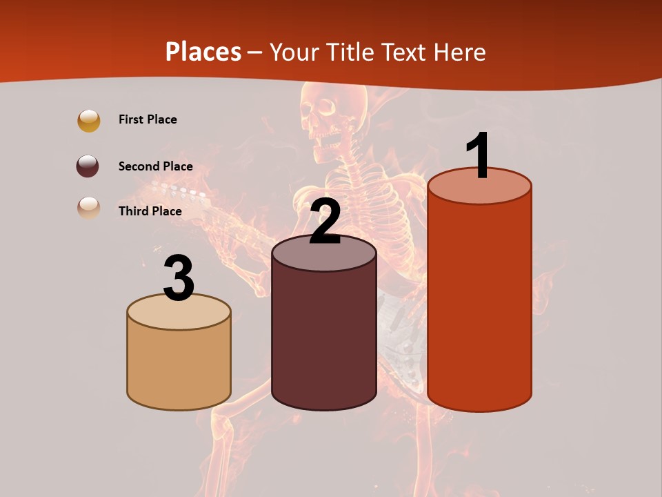 Beautiful Musical Rock PowerPoint Template