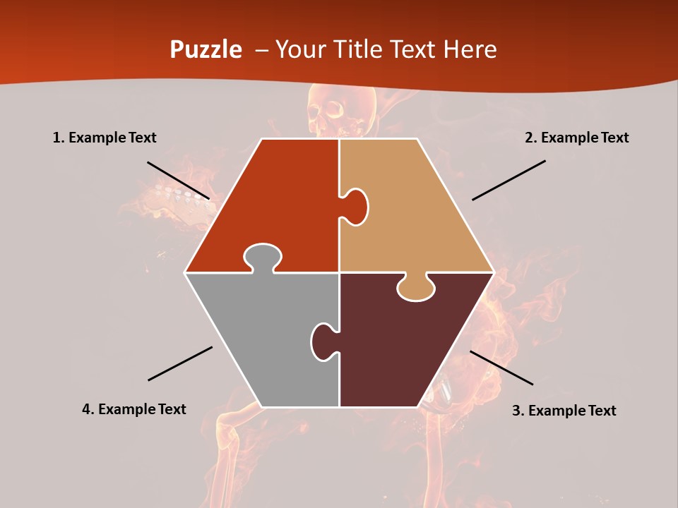 Beautiful Musical Rock PowerPoint Template