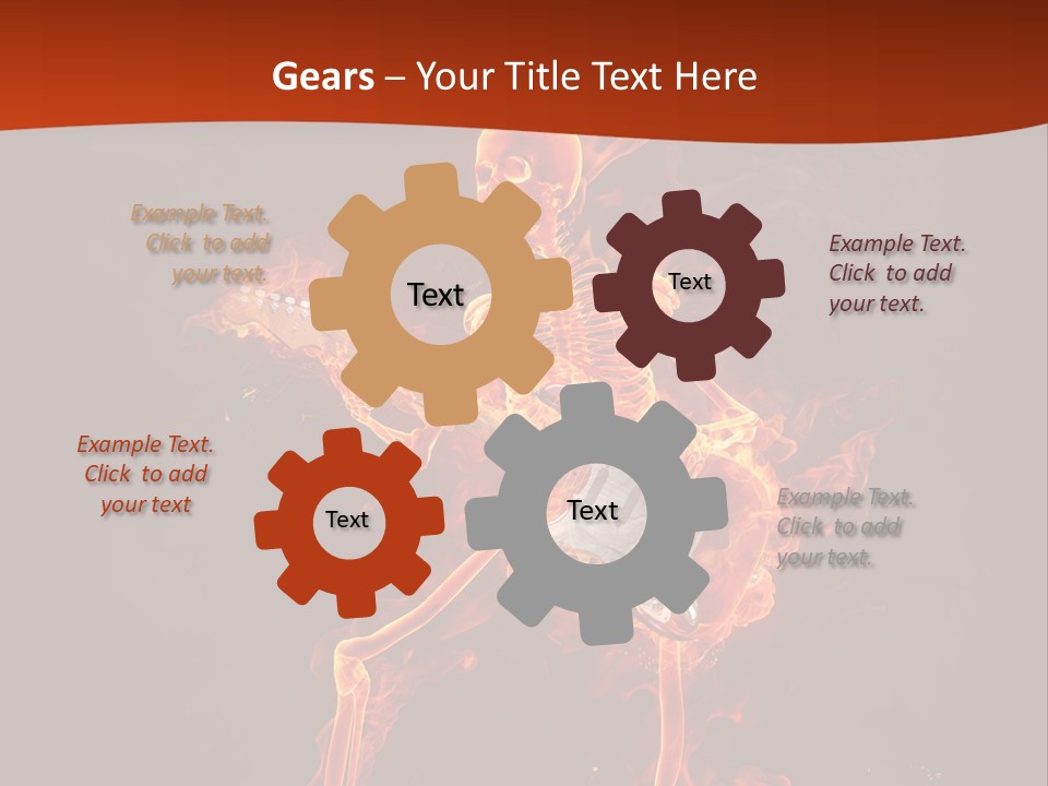 Beautiful Musical Rock PowerPoint Template