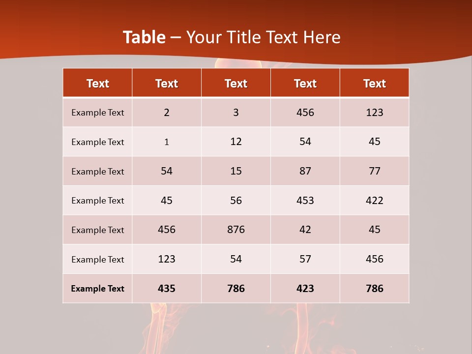 Beautiful Musical Rock PowerPoint Template