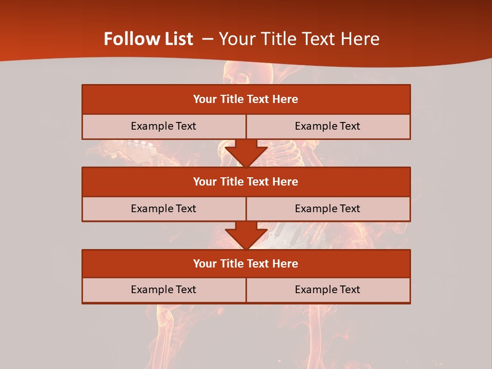 Beautiful Musical Rock PowerPoint Template