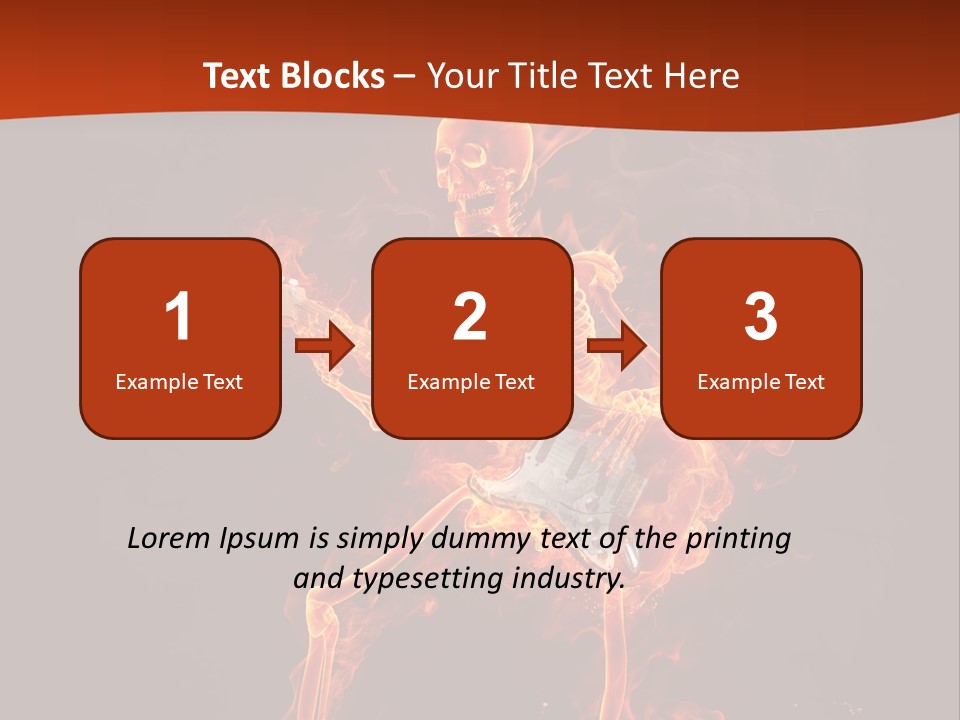 Beautiful Musical Rock PowerPoint Template