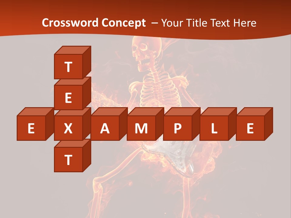 Beautiful Musical Rock PowerPoint Template