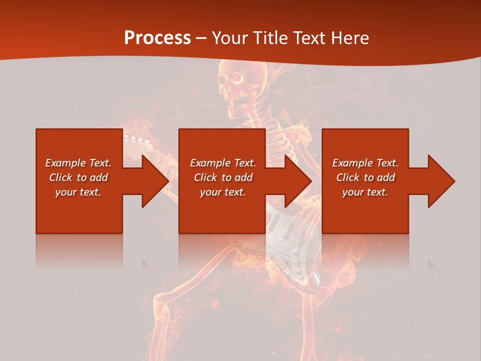 Beautiful Musical Rock PowerPoint Template