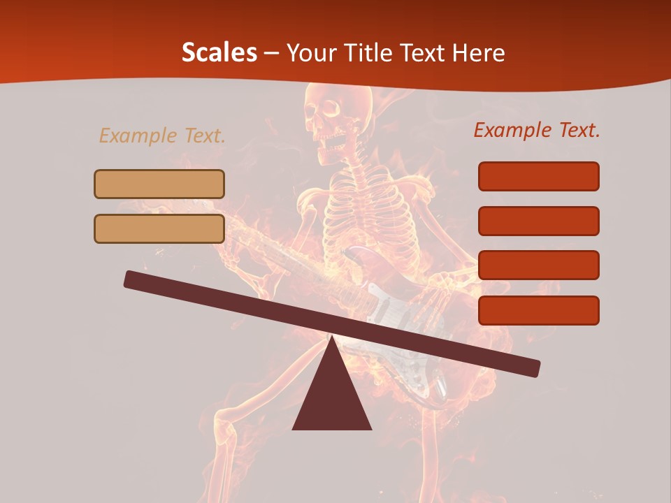 Beautiful Musical Rock PowerPoint Template