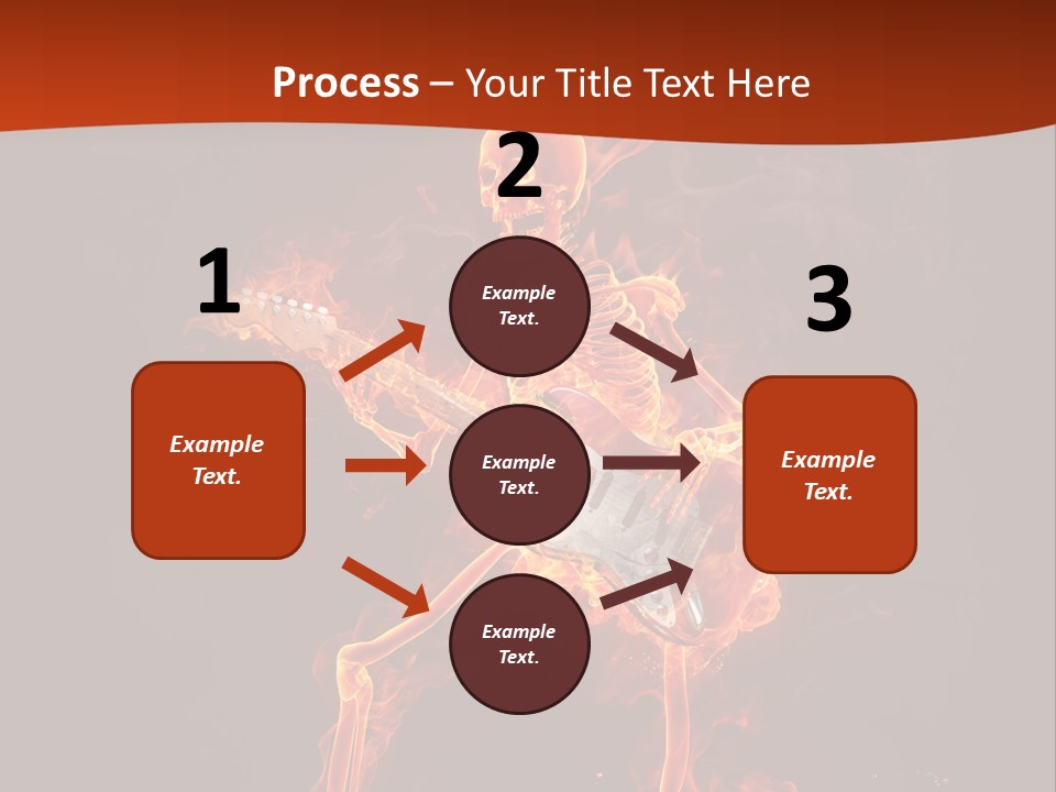 Beautiful Musical Rock PowerPoint Template