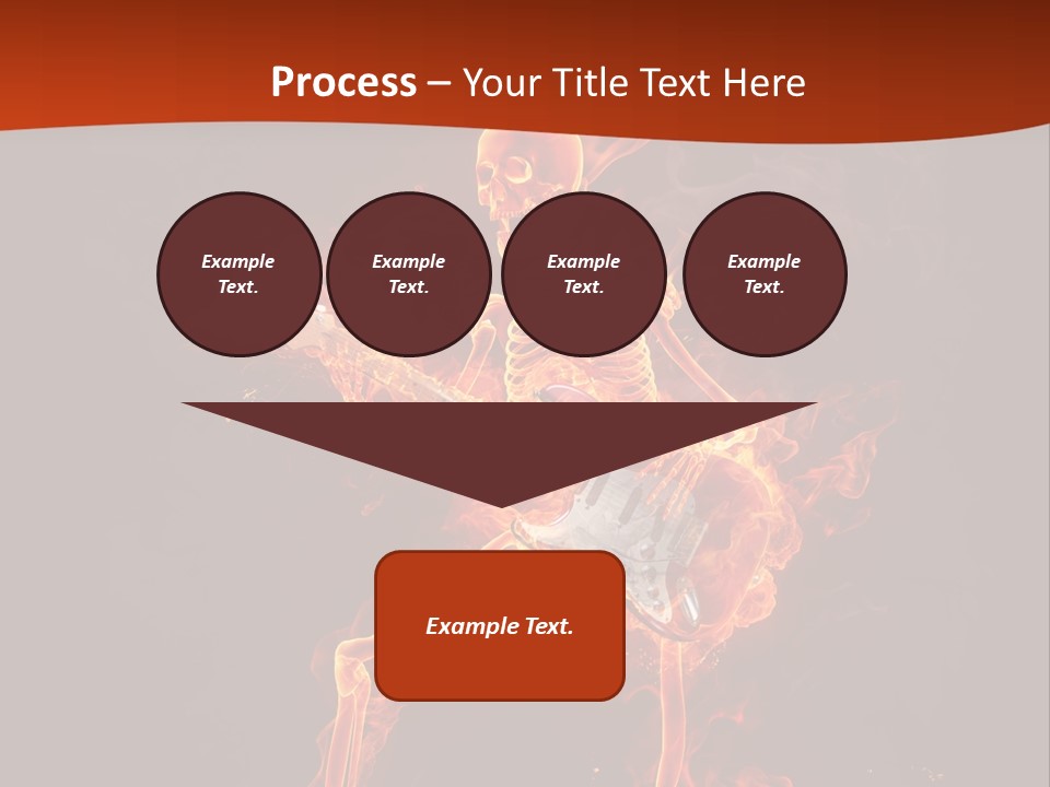 Beautiful Musical Rock PowerPoint Template